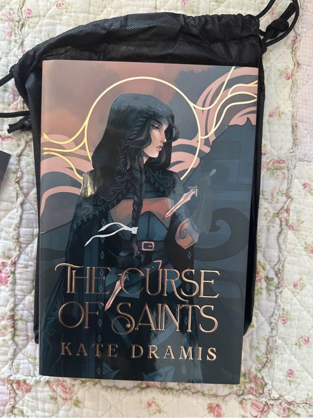 Fairyloot The Curse of Saints by Kate Dramis Special Edition Book